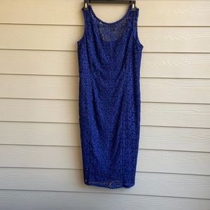Blue Lace Dress